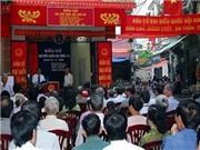 Bóng đá anh, ngoại hạng anh, lịch thi đấu euro 2012, Chỉ thị của Bộ Chính trị về bầu cử ĐBQH khóa XIII